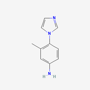 B2547919 4-(1H-imidazol-1-yl)-3-methylaniline CAS No. 461664-00-6