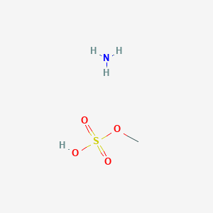 molecular formula CH7NO4S B025480 Ammonium methyl sulphate CAS No. 19803-43-1