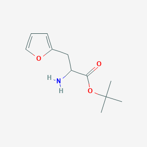 Tert-butyl 2-amino-3-(furan-2-yl)propanoate