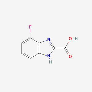 4-fluoro-1H-benzimidazole-2-carboxylic acid