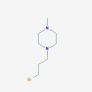 molecular formula C8H17BrN2 B2548226 1-(3-Bromopropyl)-4-methylpiperazine CAS No. 39500-57-7; 5845-29-4