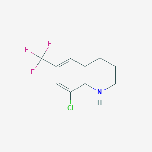 8-Chloro-6-(trifluoromethyl)-1,2,3,4-tetrahydroquinoline