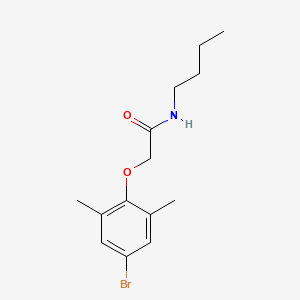 molecular formula C14H20BrNO2 B2548283 2-(4-bromo-2,6-dimethylphenoxy)-N-butylacetamide CAS No. 455887-77-1
