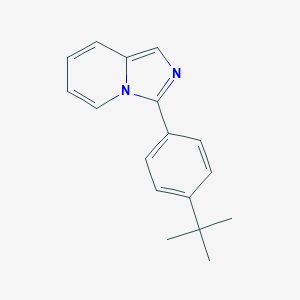 molecular formula C17H18N2 B254831 3-(4-Tert-butylphenyl)imidazo[1,5-a]pyridine 