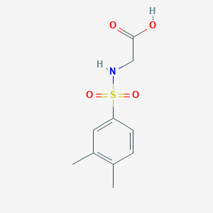 2-(3,4-Dimethylbenzenesulfonamido)acetic acid