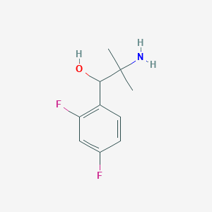 2-Amino-1-(2,4-difluorophenyl)-2-methylpropan-1-ol