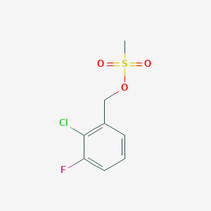 (2-Chloro-3-fluorophenyl)methyl methanesulfonate