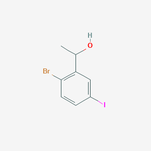 1-(2-Bromo-5-iodophenyl)ethanol