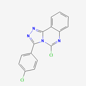 5-Chloro-3-(4-chlorophenyl)-[1,2,4]triazolo[4,3-c]quinazoline