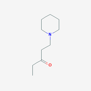 molecular formula C10H19NO B2548607 1-哌啶-1-基戊酮 CAS No. 4405-00-9