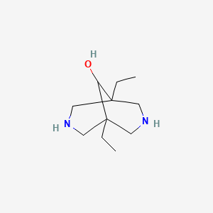 1,5-Diethyl-3,7-diazabicyclo[3.3.1]nonan-9-ol
