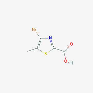 4-Bromo-5-methyl-1,3-thiazole-2-carboxylic acid