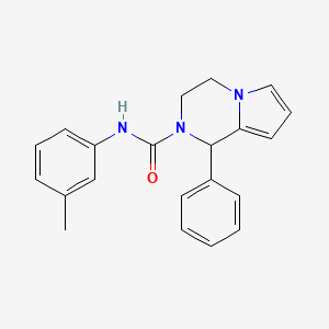 N-(3-methylphenyl)-1-phenyl-3,4-dihydro-1H-pyrrolo[1,2-a]pyrazine-2-carboxamide