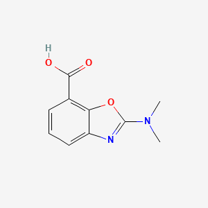 2-(Dimethylamino)-1,3-benzoxazole-7-carboxylic acid
