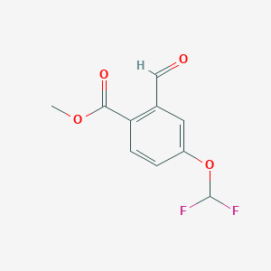 Methyl 4-(difluoromethoxy)-2-formylbenzoate