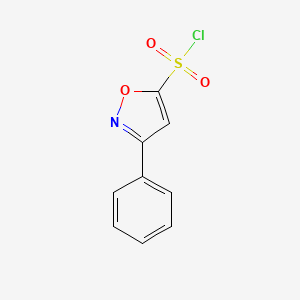 3-Phenyl-1,2-oxazole-5-sulfonyl chloride