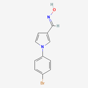 1-(4-bromophenyl)-1H-pyrrole-3-carbaldehyde oxime