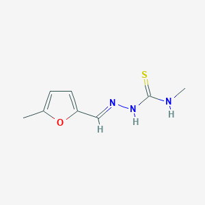 molecular formula C8H11N3OS B254886 5-methyl-2-furaldehyde N-methylthiosemicarbazone 
