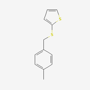 2-[(4-Methylbenzyl)thio]thiophene