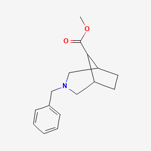 Methyl 3-benzyl-3-azabicyclo[3.2.1]octane-8-carboxylate