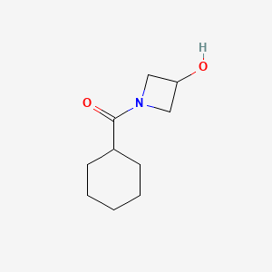 Cyclohexyl-(3-hydroxyazetidin-1-yl)methanone
