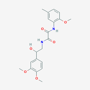 N1-(2-(3,4-dimethoxyphenyl)-2-hydroxyethyl)-N2-(2-methoxy-5-methylphenyl)oxalamide