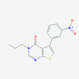 molecular formula C15H13N3O3S B254904 Cambridge id 6976896 