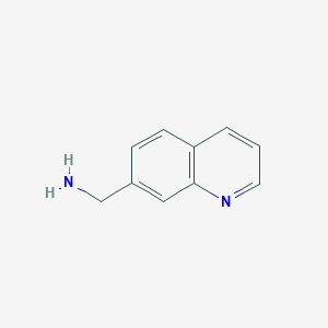 molecular formula C10H10N2 B2549045 喹啉-7-基甲胺 CAS No. 773092-54-9