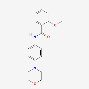 2-Methoxy-N-(4-morpholin-4-yl-phenyl)-benzamide