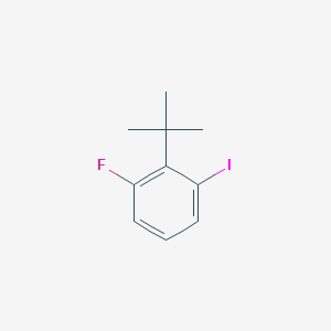 molecular formula C10H12FI B2549073 2-Tert-butyl-1-fluoro-3-iodobenzene CAS No. 1369936-28-6
