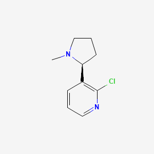 2-chloro-3-[(2S)-1-methylpyrrolidin-2-yl]pyridine
