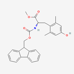 methyl (2S)-2-(9H-fluoren-9-ylmethoxycarbonylamino)-3-(4-hydroxy-2,6-dimethylphenyl)propanoate