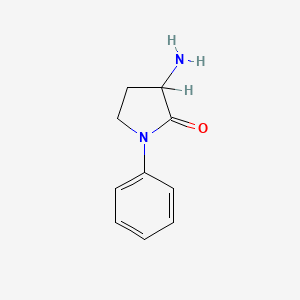 3-Amino-1-phenylpyrrolidin-2-one