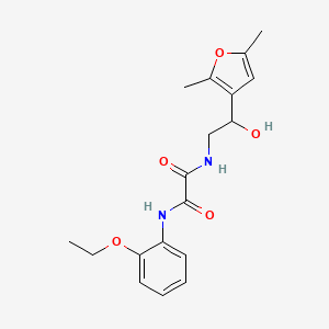 N1-(2-(2,5-dimethylfuran-3-yl)-2-hydroxyethyl)-N2-(2-ethoxyphenyl)oxalamide