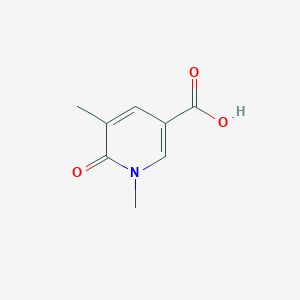 molecular formula C8H9NO3 B2549251 1,5-Dimethyl-6-oxo-1,6-dihydropyridine-3-carboxylic acid CAS No. 677762-39-9