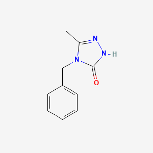 4-benzyl-3-methyl-4,5-dihydro-1H-1,2,4-triazol-5-one