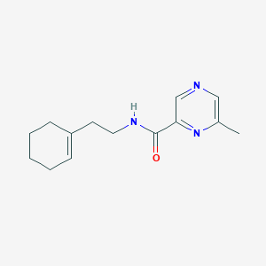 N-[2-(cyclohex-1-en-1-yl)ethyl]-6-methylpyrazine-2-carboxamide