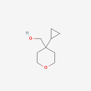 (4-Cyclopropyloxan-4-yl)methanol
