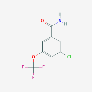 3-Chloro-5-(trifluoromethoxy)benzamide