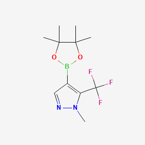1-methyl-4-(4,4,5,5-tetramethyl-1,3,2-dioxaborolan-2-yl)-5-(trifluoromethyl)-1H-pyrazole