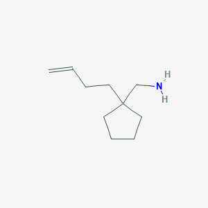 [1-(But-3-en-1-yl)cyclopentyl]methanamine
