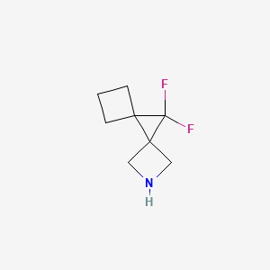 9,9-Difluoro-7-azadispiro[3.0.35.14]nonane