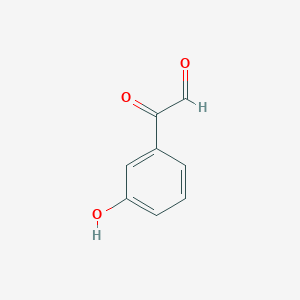 molecular formula C8H6O3 B2549653 3-羟基苯甘醛 CAS No. 70935-14-7