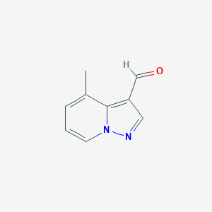 B2549654 4-Methylpyrazolo[1,5-a]pyridine-3-carbaldehyde CAS No. 82819-04-3