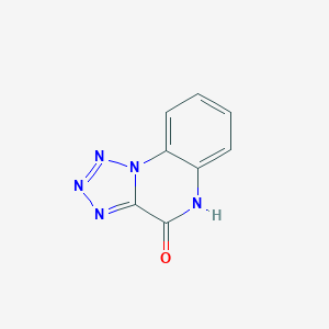 molecular formula C8H5N5O B254976 四唑并[1,5-a]喹喔啉-4(5H)-酮 CAS No. 29067-85-4