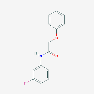 molecular formula C14H12FNO2 B2549870 N-(3-fluorophenyl)-2-phenoxyacetamide CAS No. 303989-18-6