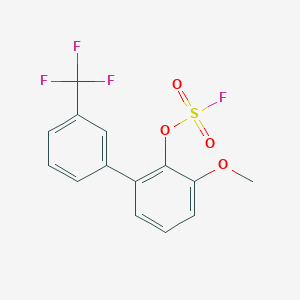 2-Fluorosulfonyloxy-1-methoxy-3-[3-(trifluoromethyl)phenyl]benzene