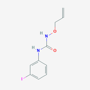 molecular formula C10H11IN2O2 B254997 N-(allyloxy)-N'-(3-iodophenyl)urea 