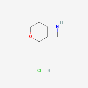 3-Oxa-7-azabicyclo[4.2.0]octane;hydrochloride