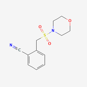 2-[(Morpholine-4-sulfonyl)methyl]benzonitrile